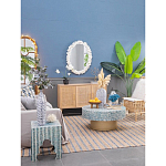 Зеркало овальное с багетом в виде кораллов Coral Dеcor варинант исполнения - 4 | Loft Concept в Санкт-петербурге