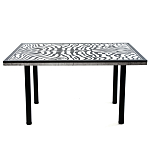 Стол обеденный из натурального мрамора Marble BW Accent Table варинант исполнения - 1 | Loft Concept в Санкт-петербурге