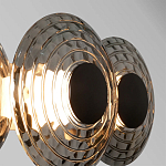 Бра из трех стеклянных фактурных дисков Eyepiece варинант исполнения - 2 | Loft Concept в Санкт-петербурге