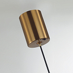 Подвесной светильник с шарообразным плафоном из белого алебастра Cryptocrystalline Stone варинант исполнения - 4 | Loft Concept в Санкт-петербурге