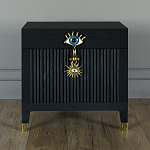 Сундук Eye Elsa Dreams Black варинант исполнения - 4 | Loft Concept в Санкт-петербурге