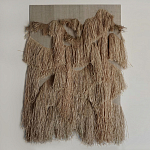 Декор настенный из соломы рафия CANVAS RAFFIA Decor варинант исполнения - 3 | Loft Concept в Санкт-петербурге