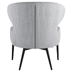 Современное мягкое кресло на металлических ножках Rakush Grey варинант исполнения - 3 | Loft Concept в Санкт-петербурге