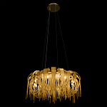 Люстра круглая подвесная с металлическими дугами и длинными цепочками 80 см Atlantis Chain варинант исполнения - 13 | Loft Concept в Санкт-петербурге