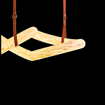 Люстра подвесная с фигурным светодиодным плафоном Calcite Figural Light варинант исполнения - 2 | Loft Concept в Санкт-петербурге