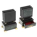 Настольный письменный набор из нефрита в подарочной коробке Victorious варинант исполнения - 11 | Loft Concept в Санкт-петербурге