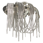 Бра с металиическими цепочками и дугообразными элементами Atlantis Chain варинант исполнения - 5 | Loft Concept в Санкт-петербурге