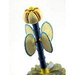 Статуэтка тропический фрукт Pandora Tropical Fruit Grey Yellow Flower варинант исполнения - 1 | Loft Concept в Санкт-петербурге