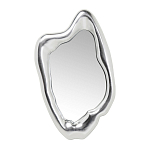 Зеркало в серебряной раме Liquid Iron варинант исполнения - 1 | Loft Concept в Санкт-петербурге