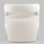 Кресло дизайнерское для лаунж зоны жемчужного цвета Pearl Lounge варинант исполнения - 7 | Loft Concept в Санкт-петербурге