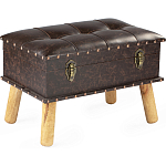 Пуф Leather Chest варинант исполнения - 1 | Loft Concept в Санкт-петербурге