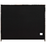 Кровать двуспальная серая с высоким мягким изголовьем Heart of the Bedroom варинант исполнения - 4 | Loft Concept в Санкт-петербурге