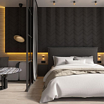 Гипсовая 3D панель с принтографией PE-08 варинант исполнения - 1 | Loft Concept в Санкт-петербурге