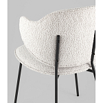 Стул Bellamy букле светло-серый варинант исполнения - 3 | Loft Concept в Санкт-петербурге