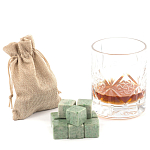 Камни для охлаждения виски из натурального камня жадеит Natural Stone Cube варинант исполнения - 5 | Loft Concept в Санкт-петербурге