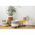 Корзина для хранения Interlacement Stripes варинант исполнения - 3 | Loft Concept в Санкт-петербурге