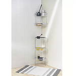 Полка напольная трехъярусная для ванной Bathroom Floor Shelf варинант исполнения - 5 | Loft Concept в Санкт-петербурге