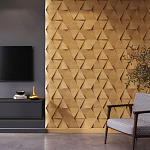 Гипсовая 3D панель с принтографией PM-49 варинант исполнения - 1 | Loft Concept в Санкт-петербурге