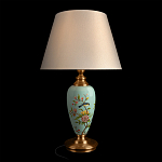 Настольная лампа голубая с изображением птиц Slip Away варинант исполнения - 2 | Loft Concept в Санкт-петербурге