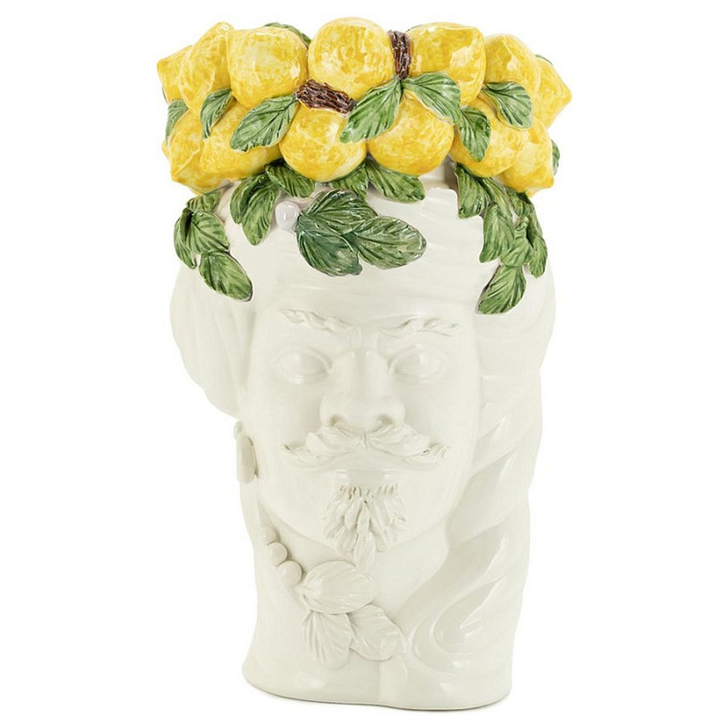 Ваза No Face Head Vase Man Белый Желтый Зеленый Красный в Санкт-петербурге | Loft Concept 