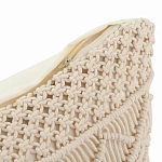 Чехол на подушку с макраме бежевого цвета Macrame варинант исполнения - 3 | Loft Concept в Санкт-петербурге