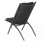 Кресло плетеное с мягкими подушками для сиденья и спины Hancock варинант исполнения - 4 | Loft Concept в Санкт-петербурге