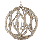 Люстра круглая в виде веток деревьев Natural Driftwood варинант исполнения - 1 | Loft Concept в Санкт-петербурге
