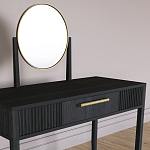 Туалетный Стол с зеркалом Primo Черный дуб варинант исполнения - 3 | Loft Concept в Санкт-петербурге