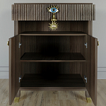 Комод Elsa Dreams Walnut Двухстворчатый  варинант исполнения - 5 | Loft Concept в Санкт-петербурге