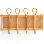 Настенная вешалка из ротанга Wila Wall Hanger M варинант исполнения - 2 | Loft Concept в Санкт-петербурге