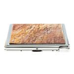 Портсигар на 10 сигарет с газовой зажигалкой из натурального камня Авантюрин Stone Cigarettes Cases варинант исполнения - 5 | Loft Concept в Санкт-петербурге