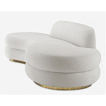 Элитный Диван Nice мягкой округлой формы  варинант исполнения - 3 | Loft Concept в Санкт-петербурге