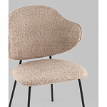 Стул Bellamy букле кофейный варинант исполнения - 2 | Loft Concept в Санкт-петербурге