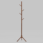 Напольная вешалка из массива бука Branches Hangers Dark варинант исполнения - 2 | Loft Concept в Санкт-петербурге