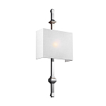 Бра с прямоугольным тканевым абажуром белого цвета Feiss варинант исполнения - 1 | Loft Concept в Санкт-петербурге