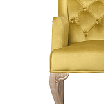 Кресло Mason Classical Armchair gold velour варинант исполнения - 4 | Loft Concept в Санкт-петербурге