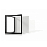 Полка навесная белая открытая Strict Lines  варинант исполнения - 4 | Loft Concept в Санкт-петербурге