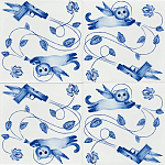 Плитка с узором Пистолеты варинант исполнения - 2 | Loft Concept в Санкт-петербурге