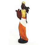 Фигурка негритянка из полистоуна Casandra варинант исполнения - 1 | Loft Concept в Санкт-петербурге