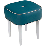 Квадратный мягкий пуф на белых ножках Winton Pouf Square варинант исполнения - 13 | Loft Concept в Санкт-петербурге