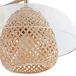Бра с плафоном из плетенного бамбука Corzine варинант исполнения - 3 | Loft Concept в Санкт-петербурге