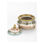 Шкатулка фарфоровая с цветочной росписью Eden Garden варинант исполнения - 3 | Loft Concept в Санкт-петербурге