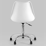 Офисный стул на металлическом основании EGGERY White варинант исполнения - 5 | Loft Concept в Санкт-петербурге