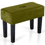 Мягкий  пуф на черных ножках Winton Pouf варинант исполнения - 3 | Loft Concept в Санкт-петербурге