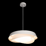 Подвесной светильник круглый белого цвета из металла Vita Cuna варинант исполнения - 4 | Loft Concept в Санкт-петербурге