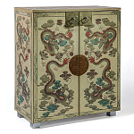 Комод в стиле шинузари с росписью Chinese Eastern Dragon варинант исполнения - 4 | Loft Concept в Санкт-петербурге