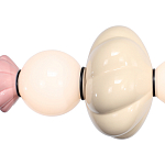 Подвесной светильник фигруный с керамическими элементами 18W LED Fragrant Light варинант исполнения - 4 | Loft Concept в Санкт-петербурге