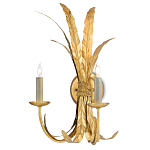 Бра с каркасом в виде пучка золотых перьев Bunch of Feathers варинант исполнения - 2 | Loft Concept в Санкт-петербурге