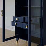 Дизайнерский шкаф витрина Elsa Dreams Blue с 4-мя ящиками варинант исполнения - 8 | Loft Concept в Санкт-петербурге