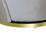 Кресло вращающееся велюровое кремовое Rotation варинант исполнения - 3 | Loft Concept в Санкт-петербурге